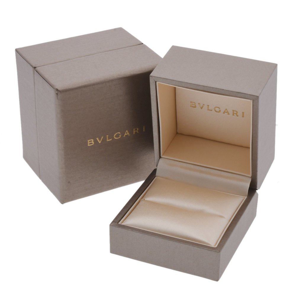 BVLGARI Serpenti Viper Diamond Shell #49 Size 9 Women's 18K Pink Gold PG Ring A - Picture 10 of 10